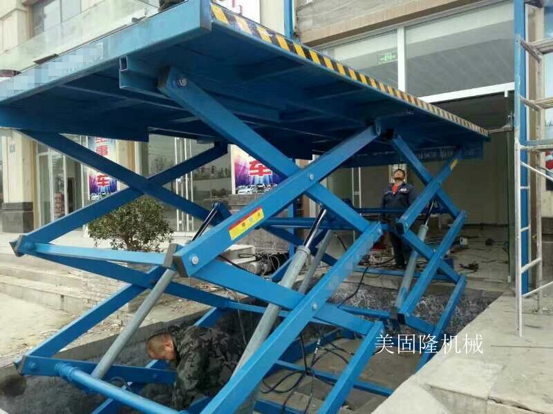 阿里双跨式固定升降机厂家