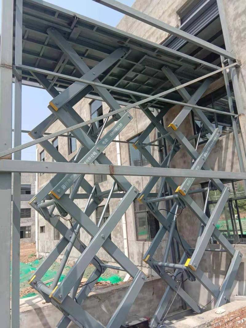 阿里双跨式固定升降平台价格